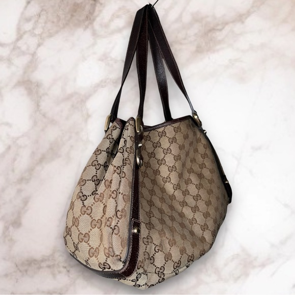 ❌SOLD❌GUCCI GG Canvas Abbey Shoulder Bag - Picture 5 of 16